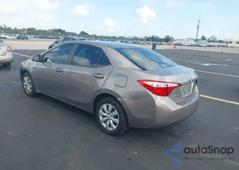 2015 Toyota Corolla Le from USA, damaged, VIN 5YFBURHE9FP335953